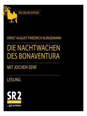 cover image of Die Nachtwachen des Bonaventura